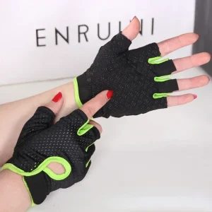 Summer Half Finger Gloves, Breathable Gym Fitness