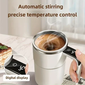 Smart mixing coffee cup LED displays