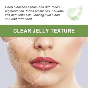 Exfoliating Gel For Face Body Cleaning, Nourish Dead Skin Blackhead Remover